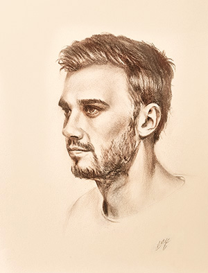 Portrait in Pasell, von Andy Steinbauer